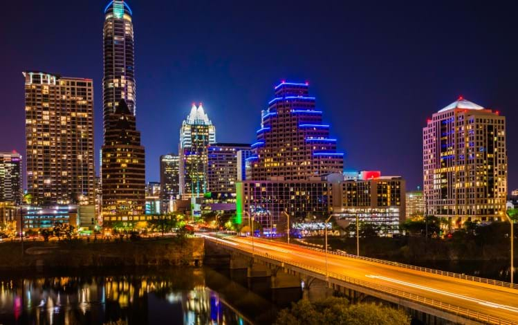 WE Communications Austin Texas Skyline