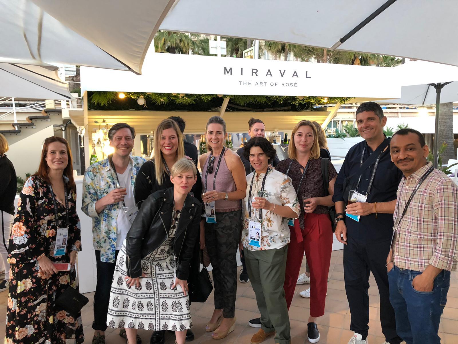 WE Bianca Eichner and the other judges at Cannes 